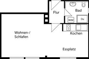 1-Zimmer Altbau-Apartment in bester Citylage - Provisionsfrei – Mozartstraße 54, 70180 Lehen, Stuttgart – Vorschaubild 8