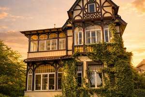 Zeitlose Eleganz – Jugendstilvilla (1906) Bad Harzburg | Wintergarten | Kamin | Marmorfliesen – Die vollständige Adresse der Immobilie erhältst du vom Anbieter., 38667 Bad Harzburg – Vorschaubild 1