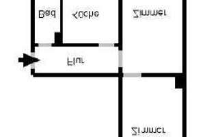 Alltagstaugliche 2-Zimmer-Wohnung in Ricklingen – Hugo-Preuß-Str. x, 30459 Ricklingen (Ortsteil), Hannover – Vorschaubild 6