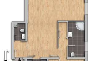 2 Zi-ETW - 1. OG - ca. 77 m² Wfl - BALKON - ZENTRAL - RUHIG - GRÜN - inkl. GARAGE - LÜTGENDORTMUND – Die vollständige Adresse der Immobilie erhältst du vom Anbieter., 44388 Lütgendortmund (Ortsteil), Dortmund – Vorschaubild 21