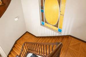 Jugendstil-Grandesse am Innocentiapark:  217 m²,  6,5 Zimmer  &  zwei Balkone in Harvestehude – Die vollständige Adresse der Immobilie erhältst du vom Anbieter., 20144 Harvestehude, Hamburg – Vorschaubild 3