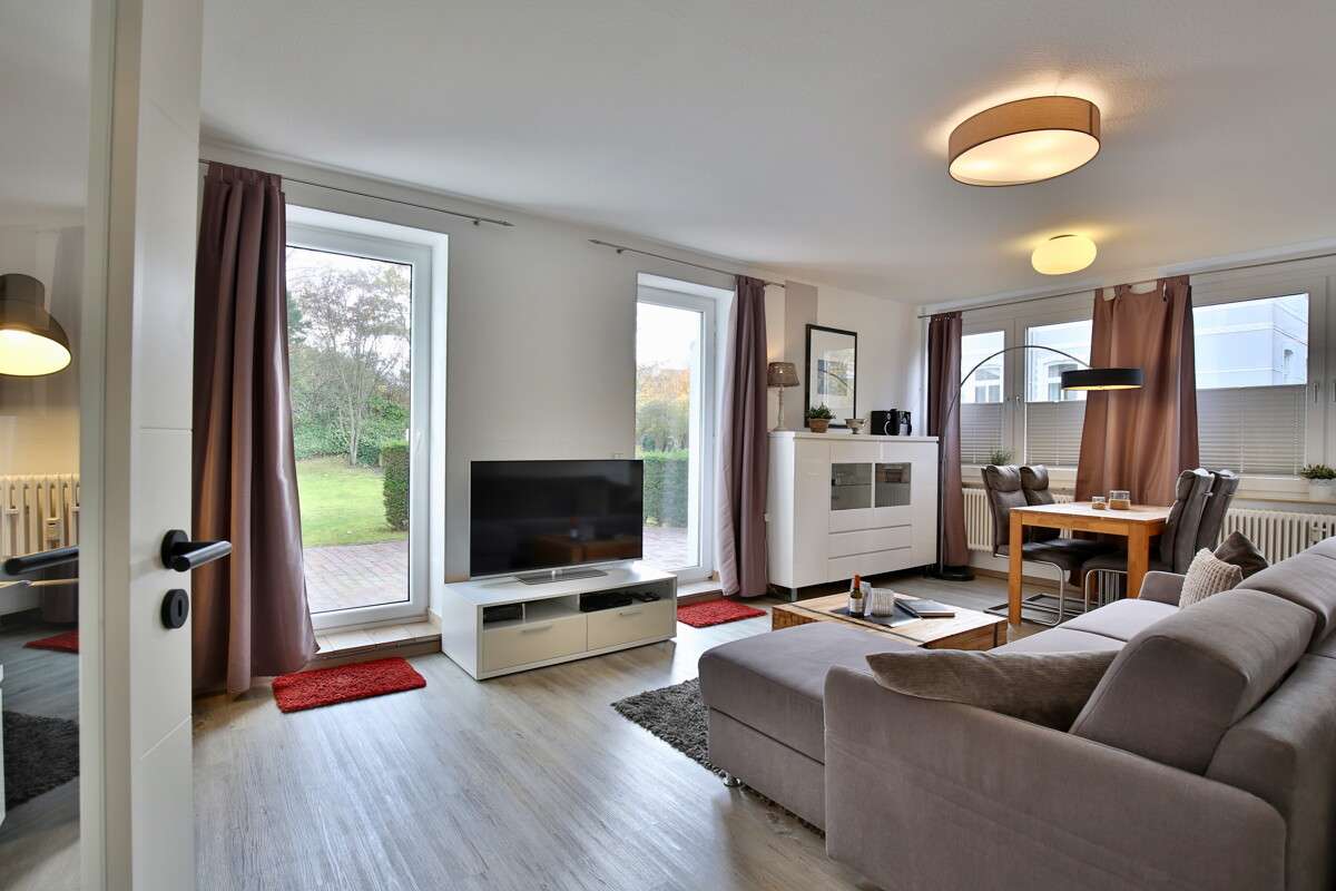 Immobilie in Wangerooge - EG-Wohnung mit riesiger Terrasse und top Ausstattung - Bild 0