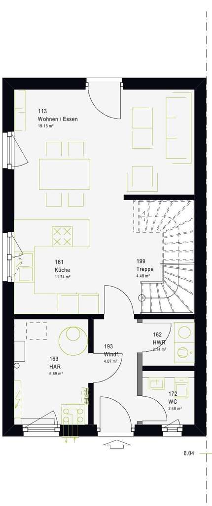 Immobilie in Korb - 🏆 Doppelhaushälfte Twinstyle 14.01 S auf 3 Ebenen- massa haus 🏆 - Bild 2