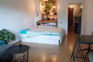 Voll möblierte gemütliche 1-Zimmer-Wohnung Nähe Laimer Platz – München – Vorschaubild 1