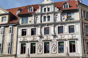 Am Markt - Dachgeschoss-Wohnung mit sonniger Hof-Terrasse – Kohlmarkt 19, 38100 Innenstadt, Braunschweig – Vorschaubild 2