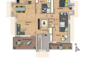 Neubau-Rarität mit Weitblick: Exklusive Wohnung im Staffelgeschoss – 45239 Werden, Essen – Vorschaubild 11