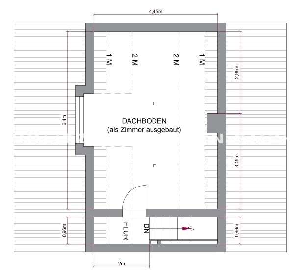 Dachboden Grundriss