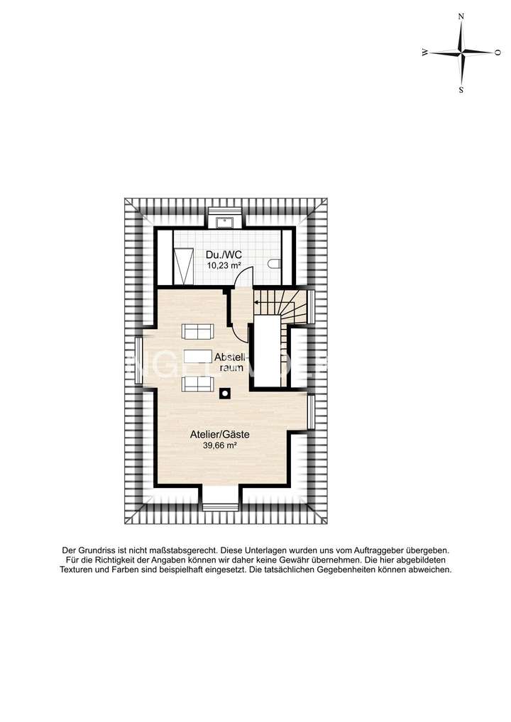 Grundriss - Dachgeschoss