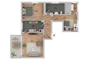 Vis-a-Vis mit den Elbwiesen! – 1307 Johannstadt-Nord, Dresden – Vorschaubild 12