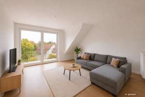 Erstbezug nach Dachausbau: Exklusive klimatisierte Maisonette mit West-Dachterrasse & Garage in Bilk – Christophstraße 77, 40225 Bilk, Düsseldorf – Vorschaubild 3