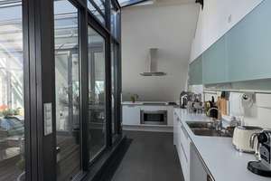 Architekten Maisonette Wohnung im Nordend mit Atrium / Terrasse 