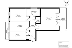 Bezugsfertige stilvolle Eigentumswohnung mit Balkon und Tiefgaragenstellplatz in gepflegter Wohnlage – Die vollständige Adresse der Immobilie erhältst du vom Anbieter., 28329 Gartenstadt Vahr, Bremen – Vorschaubild 13