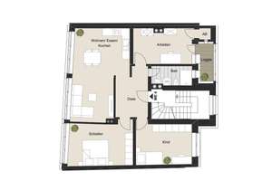 Seltene Gelegenheit am Eigelstein! Modernisierte 4-Zimmer-Wohnung mit Loggia! Eigelstein 53-55, WE 4 – Eigelstein 53-55, 50668 Altstadt/Nord, Köln – Vorschaubild 2