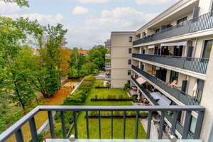 Ganz oben mit großem Balkon und Blick ins Grüne. Neubau in ruhiger zentraler Lage der Südvorstadt. – Nürnberger Straße 38, 1187 Südvorstadt-West, Dresden – Vorschaubild 9
