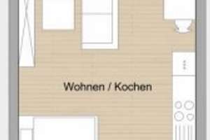 Erstbezug: Sonnige 1-Zimmer Erdgeschosswohnung mit Garten und Stellplatz in Münster-Gremmendorf – Norfolkweg 2, 48167 Gremmendorf-West, Münster – Vorschaubild 2
