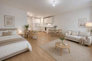 Bestlage Schwabing: Sanierte und grosszügige 1-Zimmer-Terrassenwohnung
