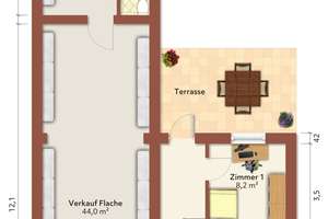 Kleines Reihenmittelhaus mit Grundstück im Zentrum der Stadt ! – Die vollständige Adresse der Immobilie erhältst du vom Anbieter., 17153 Stavenhagen – Vorschaubild 20