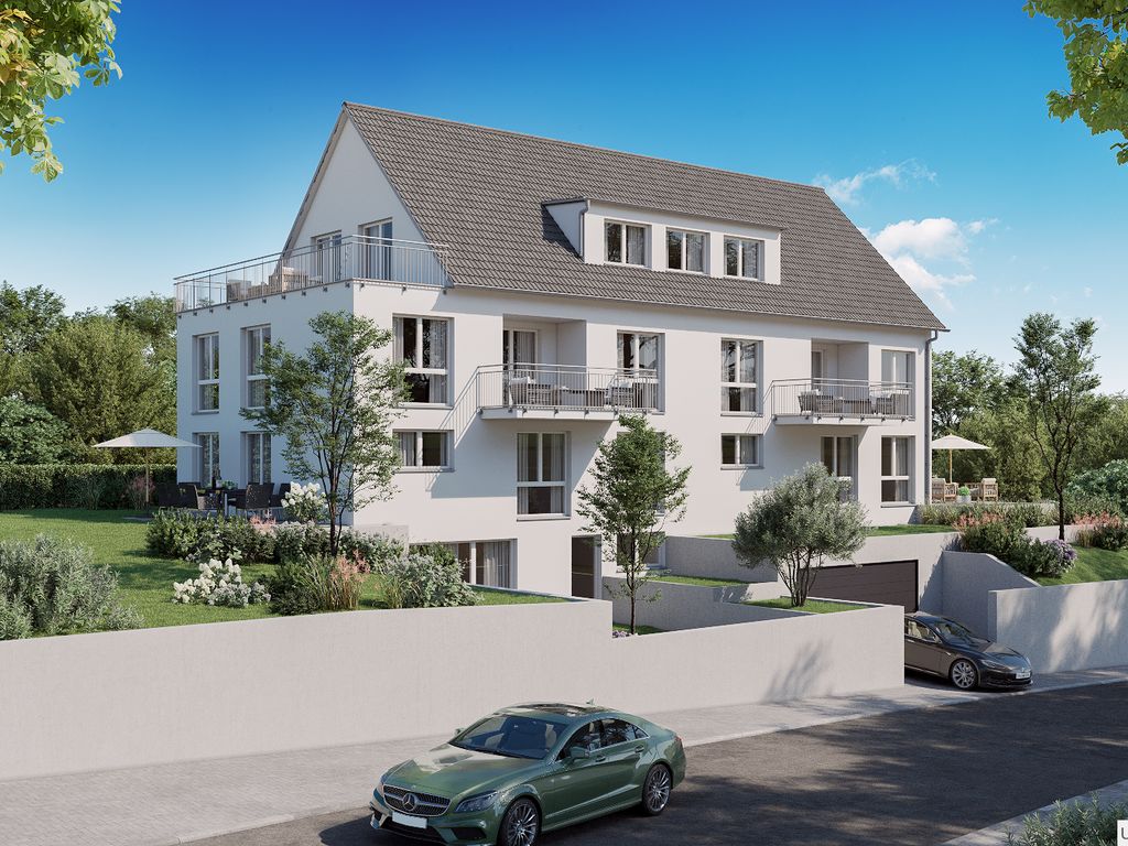 Heilbronn Böckingen In Aussichtslage 4 Zimmer Neubau Wohnung mit Garten