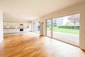 Moderne 3-Zimmer-Erdgeschossohnung mit EBK und großer Südterrasse – Kommodore-Johnsen-Boulevard 6, 28217 Überseestadt, Bremen – Vorschaubild 2