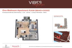 Erstbezug: Premium-Apartment mit Balkon - Wentzel Dr. – Kirchenpauerstraße 15a, 20457 HafenCity, Hamburg – Vorschaubild 3