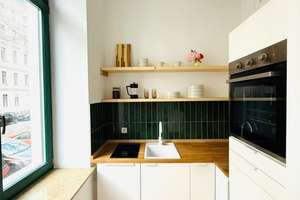 Erstvermietung nach Sanierung, vollmöbliert, ausgestattet, stilvolles Apartment Leipzig Südvorstadt – Die vollständige Adresse der Immobilie erhältst du vom Anbieter., 4275 Südvorstadt, Leipzig – Vorschaubild 2