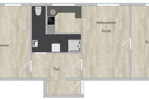 Renovierte 3-Zimmer-Altbauwohnung  – Hagenauer Straße 8, 42107 Elberfeld, Wuppertal – Vorschaubild 12