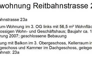 2 Zi Wohnung mit Einbau-Küche Zentrum, uninah, Strassenbahn, Balkon ins Grüne, 2 abschl. Kammern, Wä – Reitbahnstrasse 23a, 9111 Chemnitz – Vorschaubild 6