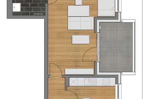Moderne Neubau-1-Zimmer-Wohnung in Menglinghausen – Hans-Grüning-Weg 62, 44227 Menglinghausen, Dortmund – Vorschaubild 3
