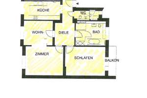 2- bis 3-Zimmer Wohnung mit Altbauflair in Oberkassel – Die vollständige Adresse der Immobilie erhältst du vom Anbieter., 40545 Oberkassel, Düsseldorf – Vorschaubild 15