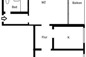 Modernisierte 2 Zimmer Whg, 5 Etage mit schönem Ausblick und Balkon, zentral und ruhig gelegen – Münsterstraße 8, 55116 Altstadt, Mainz – Vorschaubild 17