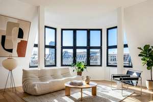 Exklusive Dachgeschosswohnung mit Panoramablick im Erstbezug – Die vollständige Adresse der Immobilie erhältst du vom Anbieter., 10245 Friedrichshain, Berlin – Vorschaubild 1