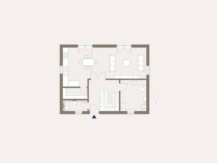 Grundriss Erdgeschoss 