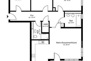 Wohnkomfort auf einer Ebene:
4 Zimmer, Terrasse, Aufzug – Die vollständige Adresse der Immobilie erhältst du vom Anbieter., 22419 Langenhorn, Hamburg – Vorschaubild 29