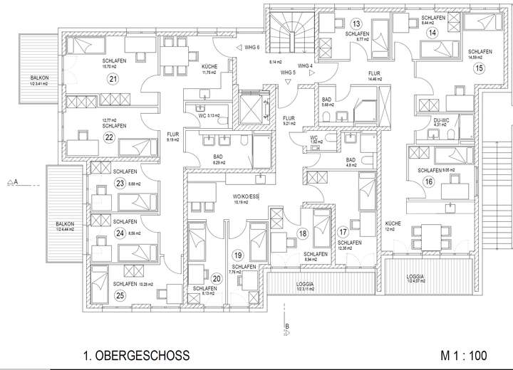 Umplanung - 1. Obergeschoss