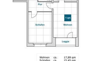 Wir sanieren diese 2-Zimmer-City-Wohnung mit Balkon! – Grunaer Str. 26, 1069 Pirnaische Vorstadt, Dresden – Vorschaubild 2