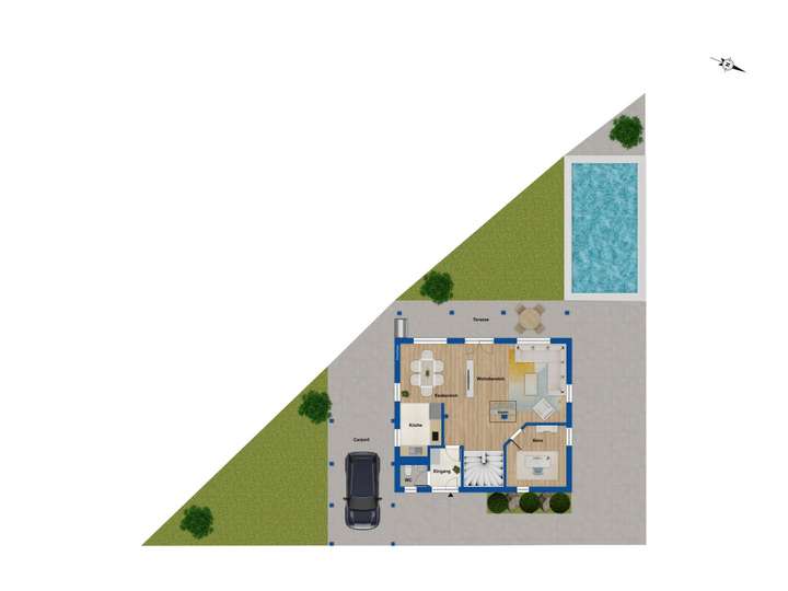 Grundriss Erdgeschoss