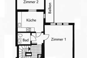 2-Zimmer-Wohnung mit Balkon in Düsseltal – 40237 Düsseltal, Düsseldorf – Vorschaubild 11