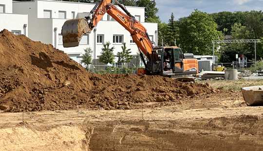 Bild von Baubeginn von 6 modernen Doppelhaushälften in Friedrichsdorf erfolgt
