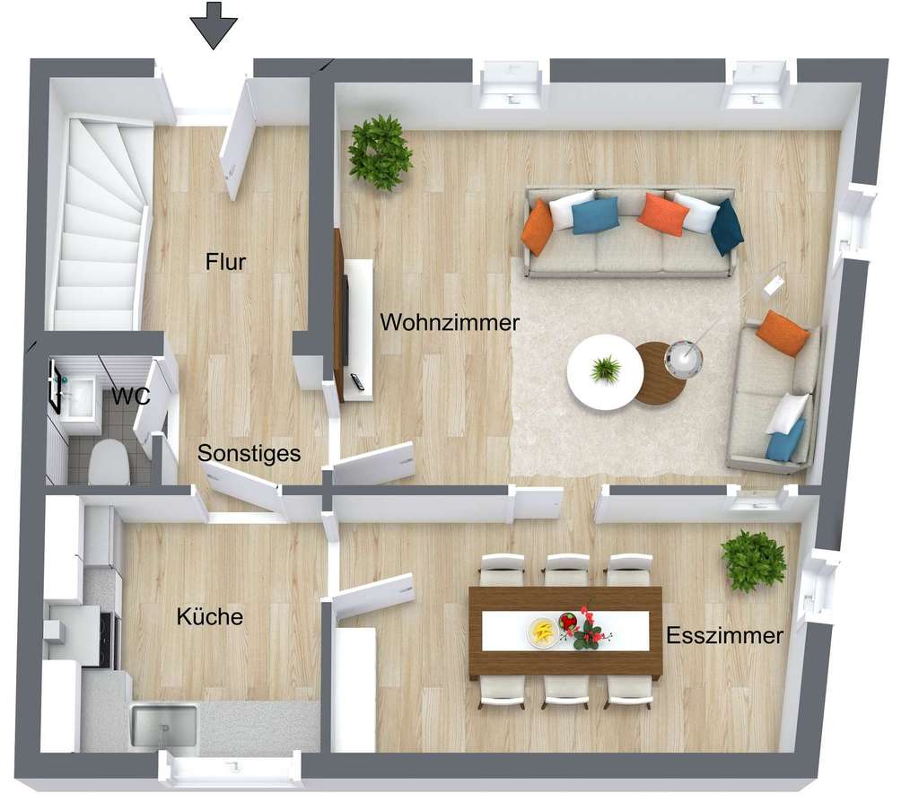 Immobilie in Friesenheim - Friesenheim: Raum für Familie, Arbeit & Ideen - Bild 2
