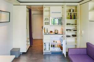 SAM Studio Apartments:  Apartment mit 33m² in modernstem Zustand direkt an der Isar! – Schäftlarnstr. 135, 81371 Thalkirchen, München – Vorschaubild 5