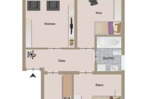 Schöne Wohnung in OL Nadorst mit Balkon - bezugsfrei! – Die vollständige Adresse der Immobilie erhältst du vom Anbieter., 26123 Bürgeresch, Oldenburg (Oldenburg) – Vorschaubild 19