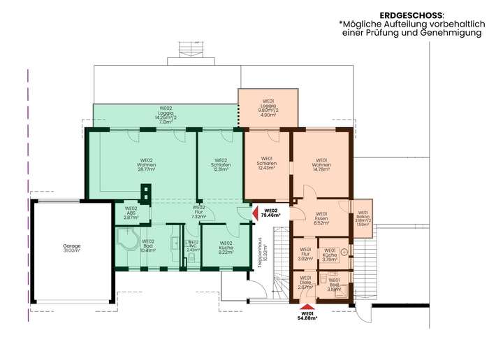 Grundriss Erdgeschoss