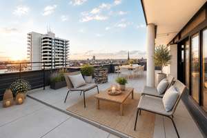 Penthouse-Living auf höchstem Niveau – Private Dachterrassen mit atemberaubendem Berlin-Blick – Die vollständige Adresse der Immobilie erhältst du vom Anbieter., 10625 Charlottenburg, Berlin – Vorschaubild 1