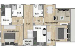 Tönning! Mehrfamilienhaus mit 4 Wohneinheiten inklusive Küstenflair – Die vollständige Adresse der Immobilie erhältst du vom Anbieter., 25832 Tönning – Vorschaubild 15