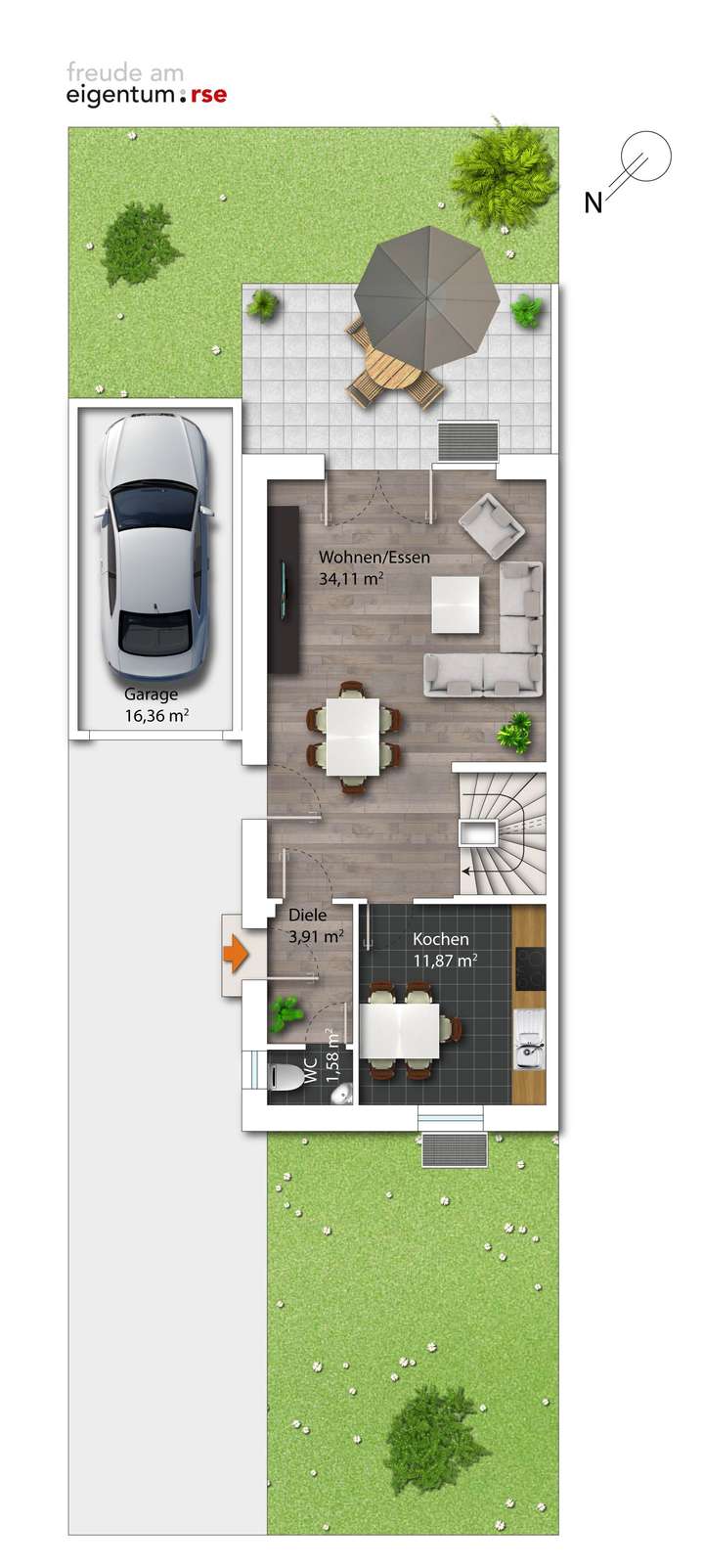 EG REH Am Roland möbliert