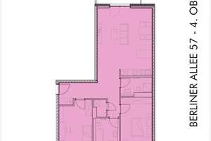 Modere : 3-Zimmer-Wohnung mit 2 Bäder und EBK – Berliner Allee 57, 64295 Darmstadt-West, Darmstadt – Vorschaubild 10
