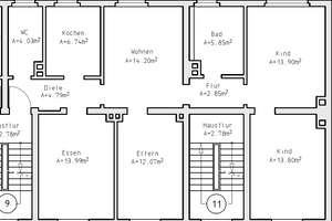!Helle 3-Zimmer-Wohnung mit Stellplatz und Keller! – Margaretenstraße 9, 45888 Bulmke-Hüllen, Gelsenkirchen – Vorschaubild 2