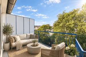 Oberkassel: Erstbezug nach Sanierung - lichtverwöhnte 2-Zimmer-Wohnung mit Balkon und Einbauküche! – 40545 Oberkassel, Düsseldorf – Vorschaubild 5