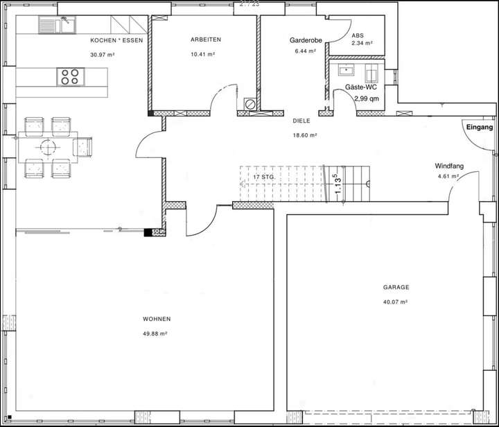 Grundriss Erdgeschoss