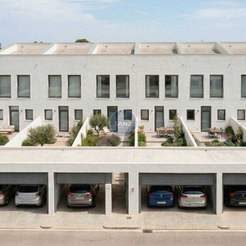 Neubau von Reihenhäusern in Montaverner